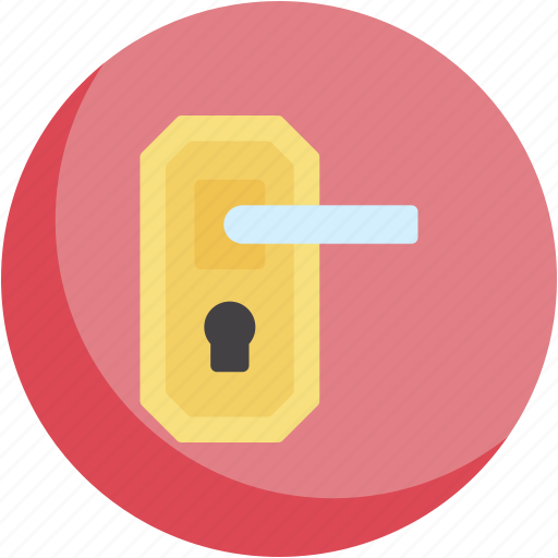 Doorknob, door, handle, lock, knob icon - Download on Iconfinder