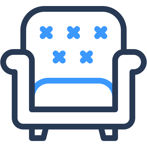 Armchair, furniture, and, household, sofa icon - Free download