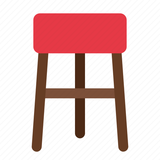 Stool, bar, home, decoration, living, room, seat icon - Download on Iconfinder