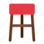 stool, bar, home, decoration, living, room, seat, furniture 