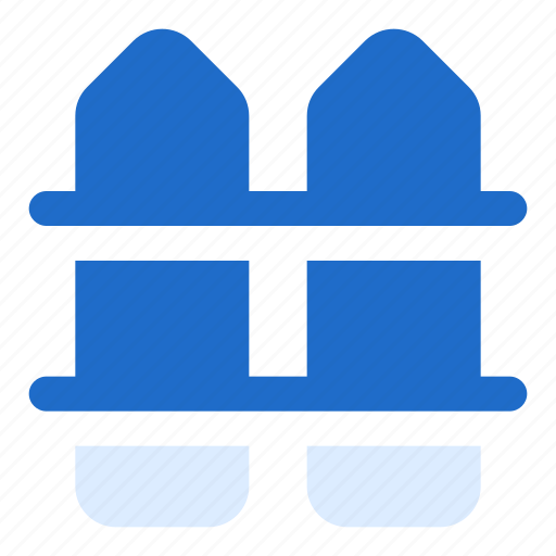 Fence, barrier, garden, fences, boundary, yard0a icon - Download on Iconfinder