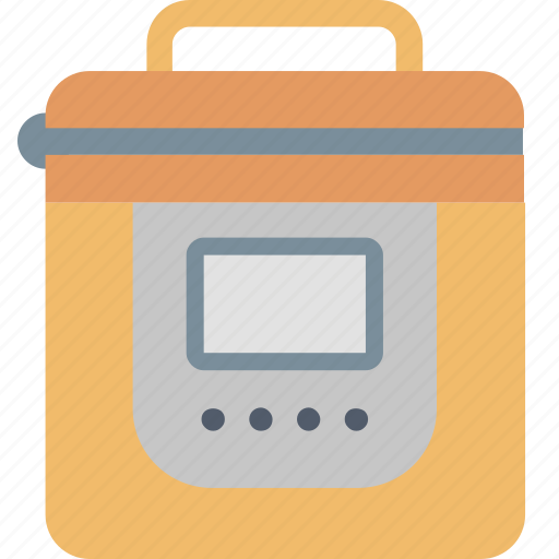 Cooker, electric, pressure, appliance, cooking, kitchen, slow icon - Download on Iconfinder