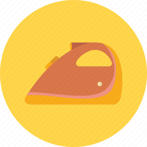 Iron, pressing, steam, dry, hot, ironing, laundry icon - Download on Iconfinder