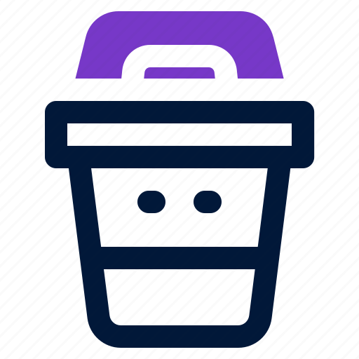 Trash, rubbish, waste, recycling, container icon - Download on Iconfinder