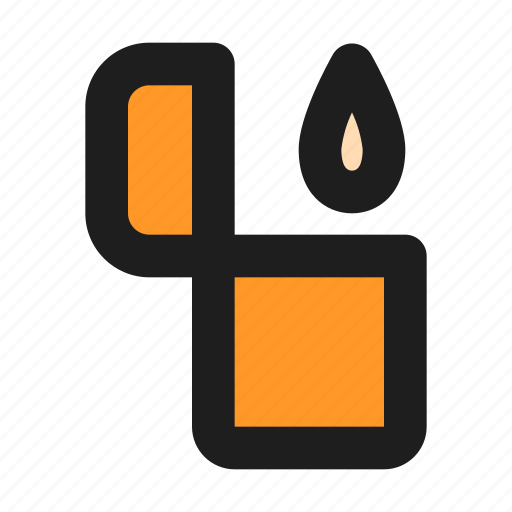 Lighter, fire, flame, camping, zippo icon - Download on Iconfinder
