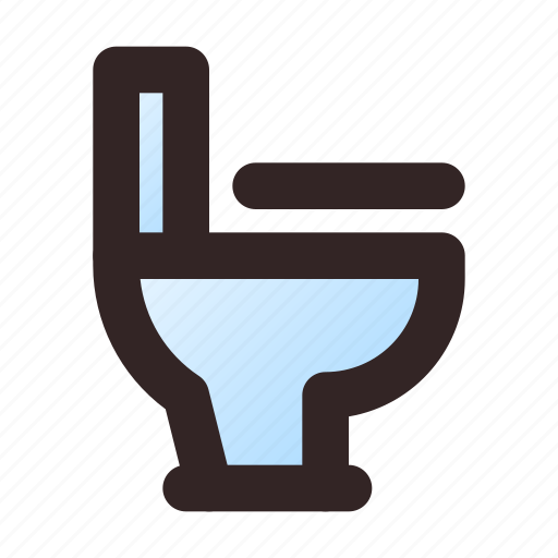 Toilet, restroom, wc, flush, water, closet icon - Download on Iconfinder