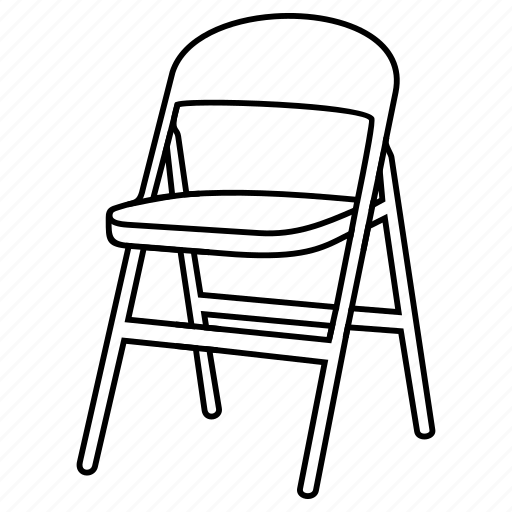 Chair, folding, ollapsible, stool icon - Download on Iconfinder