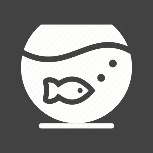 Aquarium, bowl, decor, fish, goldfish, home, water icon - Download on Iconfinder