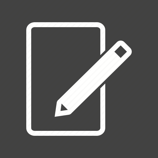 Blank, business, note, notebook, paper, pencil, school icon - Download on Iconfinder