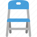 chair, furniture, household, kursi lipat, room