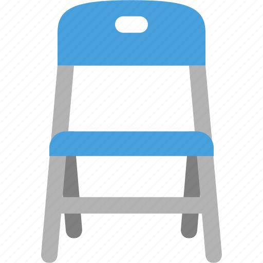 Chair, furniture, household, kursi lipat, room icon - Download on Iconfinder