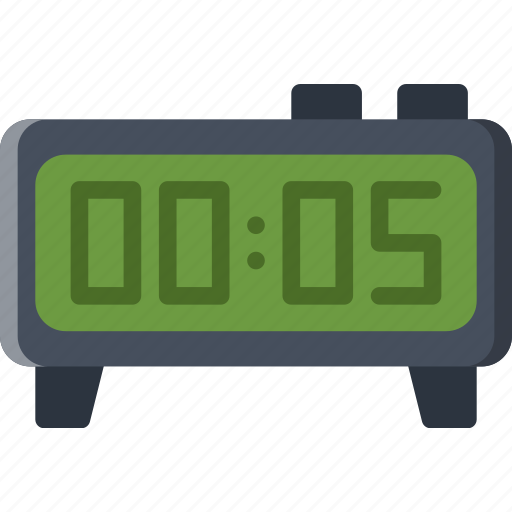 Alarm, belongings, clock, furniture, households icon - Download on Iconfinder