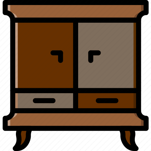 Belongings, furniture, households, wardrobe icon - Download on Iconfinder