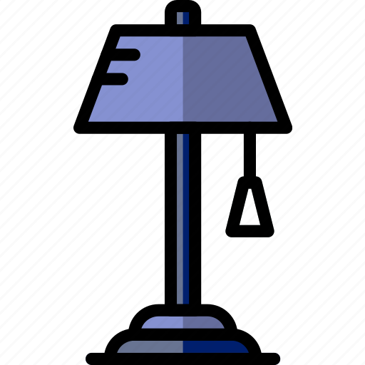 Belongings, furniture, households, lamp, reading icon - Download on Iconfinder