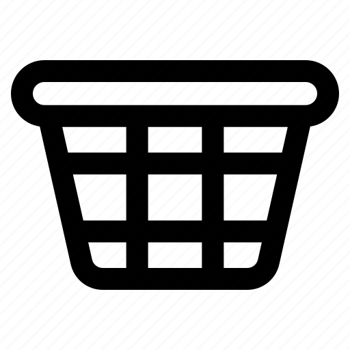 Housekeeping, laundry, basket, clothes, clean icon - Download on Iconfinder