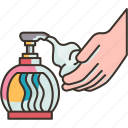 hand, soap, disinfectant, hygiene, sanitary 