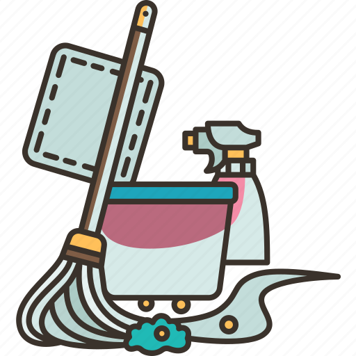 Housekeeping, cleaning, sanitary, housework, supplies icon - Download on Iconfinder