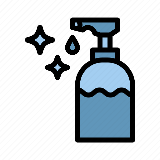 Hand, sanitizer, clean, soap, gel icon - Download on Iconfinder