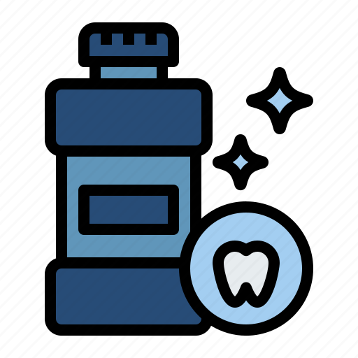 Mouthwash, teeth, rinse, hygiene, clean icon - Download on Iconfinder
