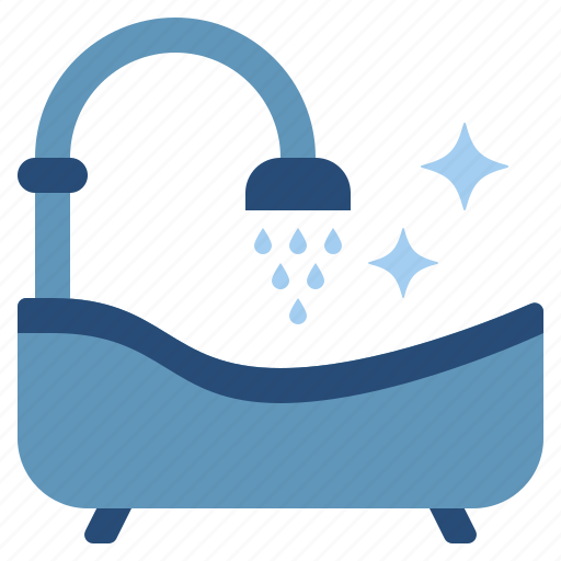 Shower, bathtub, wash, bath, hygiene, clean icon - Download on Iconfinder