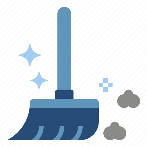 Sweeping, sweeper, cleanup, broom, clean icon - Download on Iconfinder