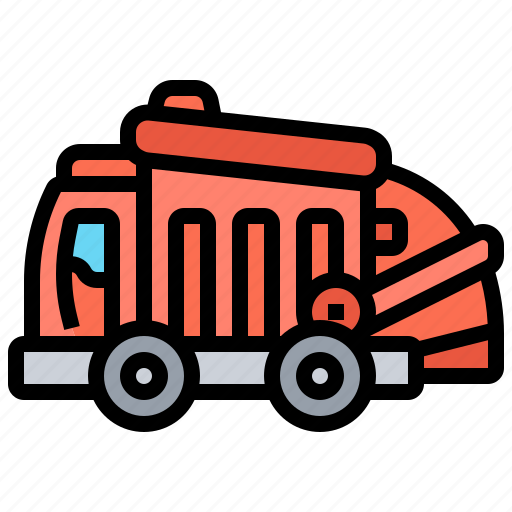 Disposal, dumpster, garbage, truck, waste icon - Download on Iconfinder