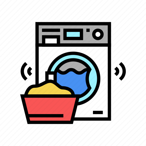 Laundry, equipment, washing, clothes, housekeeping, window icon - Download on Iconfinder
