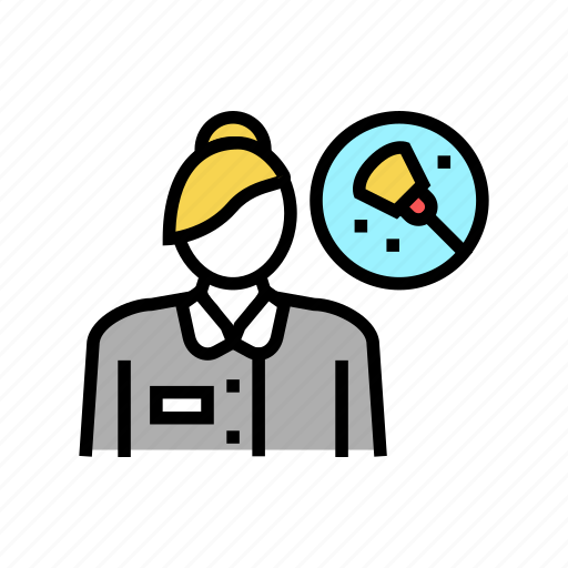 Maid, cleaning, service, employee, housekeeping, laundry icon - Download on Iconfinder