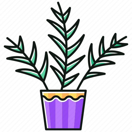 Decorative, houseplant, indoor, palm, parlor, plant, tropical icon - Download on Iconfinder