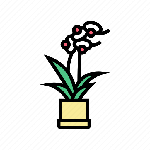 Flower, pot, houseplant, house, store, sale icon - Download on Iconfinder