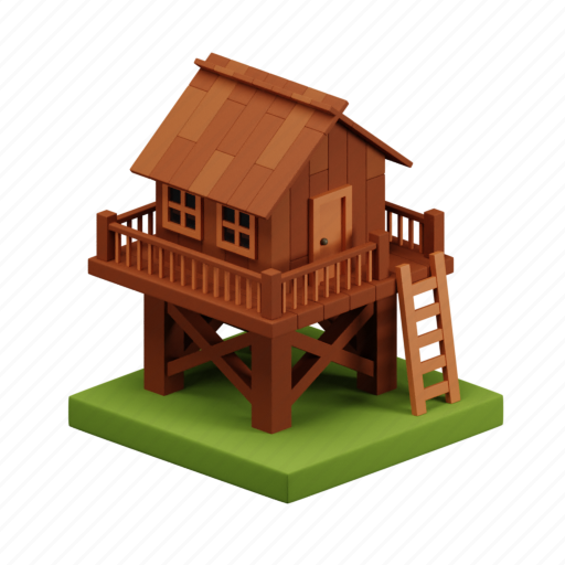 House, home, real estate, estate, building, architecture 3D illustration - Download on Iconfinder