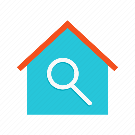 Estate, home, house, real, residential, sale, search icon - Download on Iconfinder