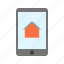 app, automation, house, internet, people, phone, tablet 