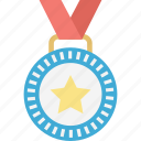 achievement, award, medal, reward