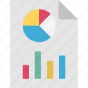 analysis, business data, business report, pie chart graph