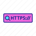 address, browser, certificate, connection, contour, https