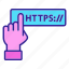 address, browser, certificate, connection, contour, https 