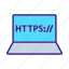 address, browser, certificate, connection, contour, https 