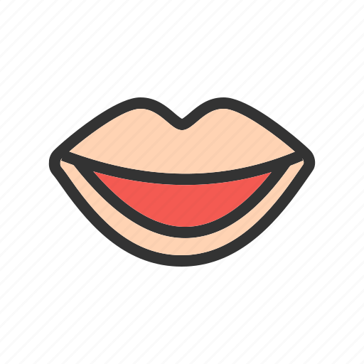 Face, lips, mouth, open, smile, teeth, tongue icon - Download on Iconfinder