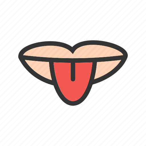Face, human, lips, mouth, sticking, teeth, tongue icon - Download on Iconfinder