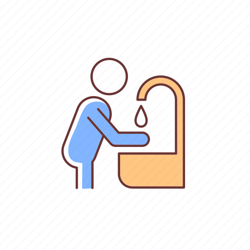 Wash hands, personal hygiene, sanitary, disease prevention icon - Download on Iconfinder