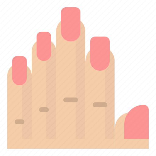 Finger, nail, body, organ, anatomy, human, parts icon - Download on Iconfinder
