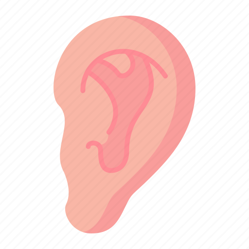 Ear, anatomy, body, part icon - Download on Iconfinder
