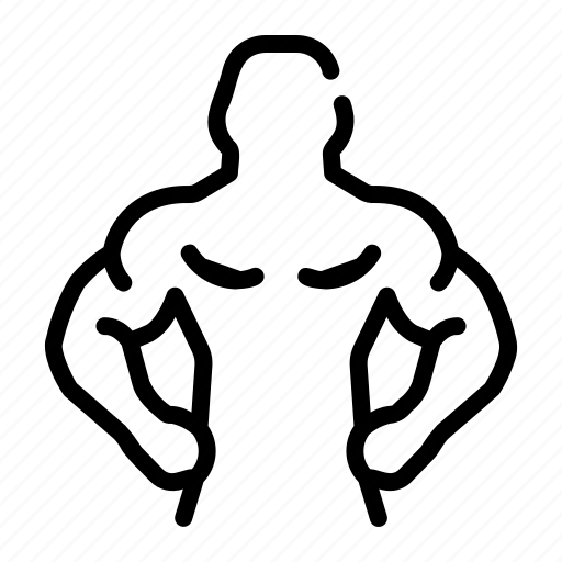 Muscle, muscular, arm, body, part, human, healthcare icon - Download on Iconfinder