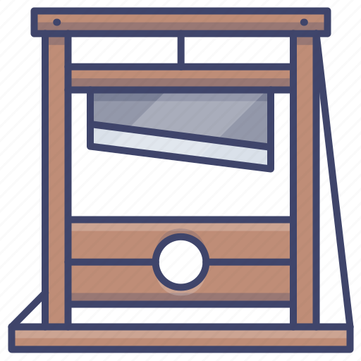 Guillotine, death, cut, penalty icon - Download on Iconfinder