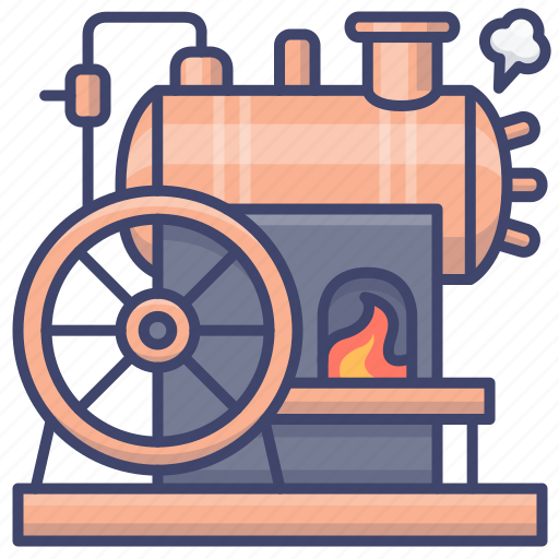 Steamer, industrial, revolution, steam icon - Download on Iconfinder