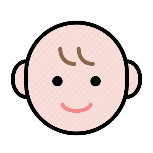 Baby, emoji, happy, human face icon - Download on Iconfinder