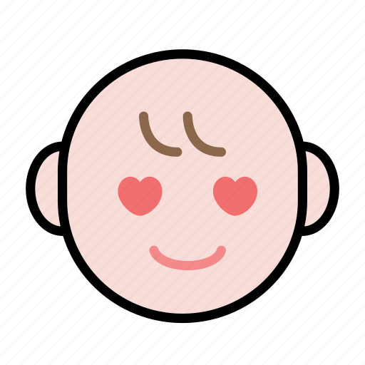 Baby, emoji, human face, love icon - Download on Iconfinder