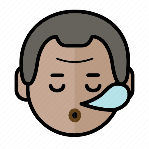 Emoji, human face, man1, sleepy icon - Download on Iconfinder