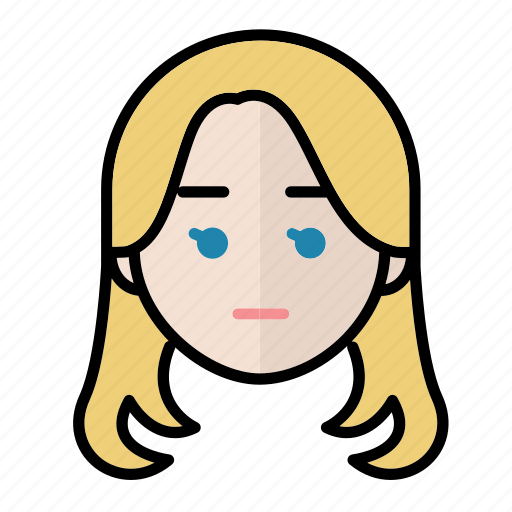 Emoji, human face, normal, woman2 icon - Download on Iconfinder